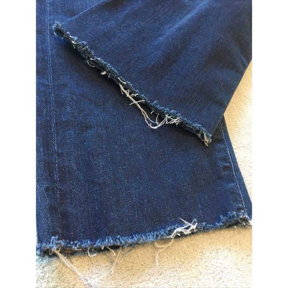 Women's Citizens of Humanity Agnes Mid Rise Slim Straight Jeans Blue 29x25 - Picture 10 of 12